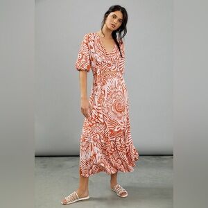 By Anthropologie Bodhi Skirt and Blouse Set